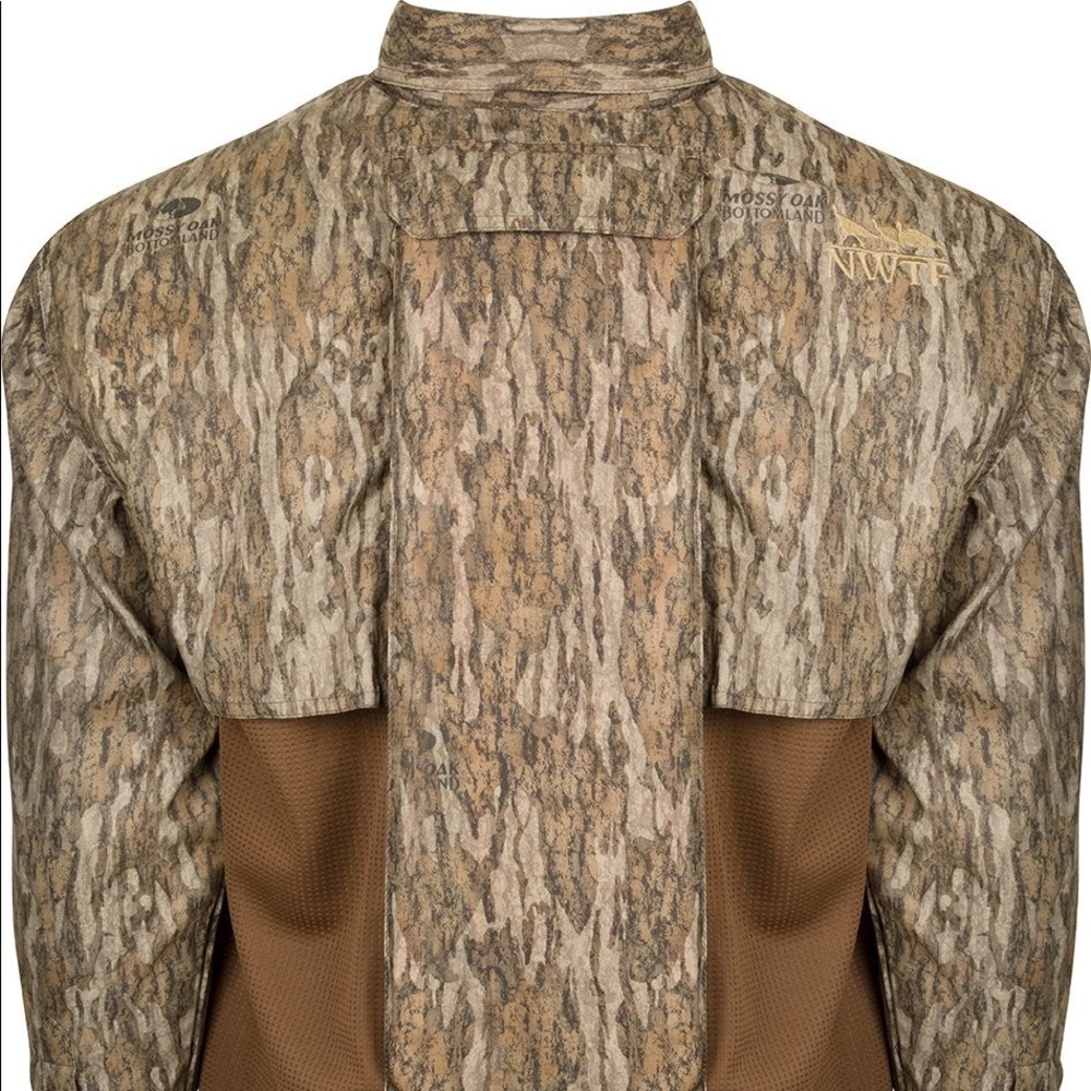 NEW Drake Mesh Back Flyweight Shirt with Spine Pad in Realtree Timber